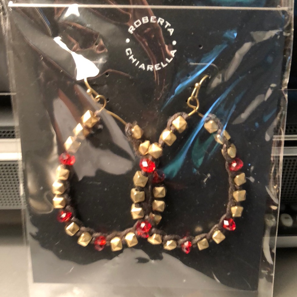 Roberta Chiarella Gold Bronze earrings